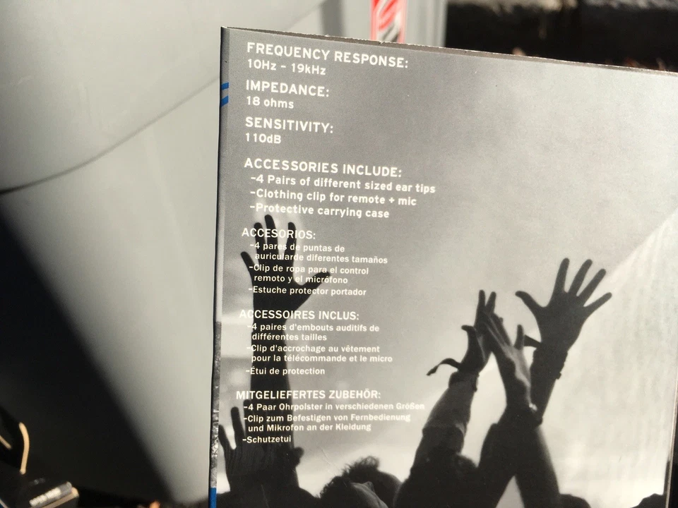 NEW & SEALED Klipsch Image S4i Rugged In-ear sports headphones (Blue) - Image 4 of 4