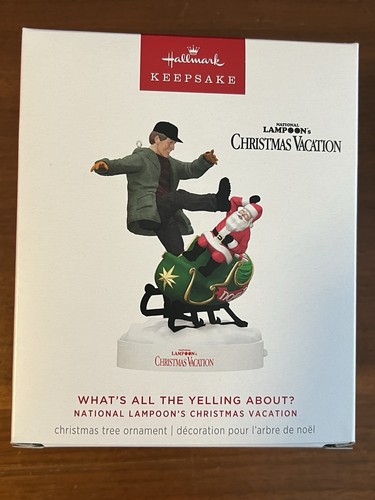 HALLMARK 2024 WHAT'S ALL THE YELLING ABOUT NATIONAL LAMPOON'S CHRISTMAS HOLIDAY
