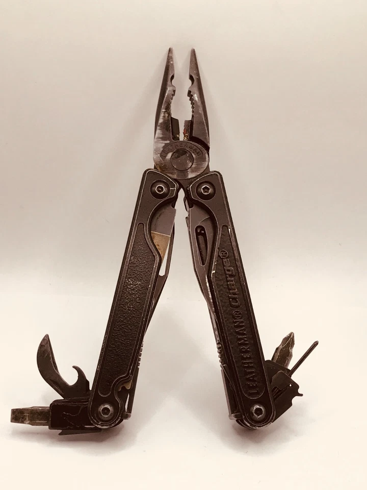 RARE Leatherman BLACK Charge XTI Titanium USED see description/ Pic’s - Image 4 of 4