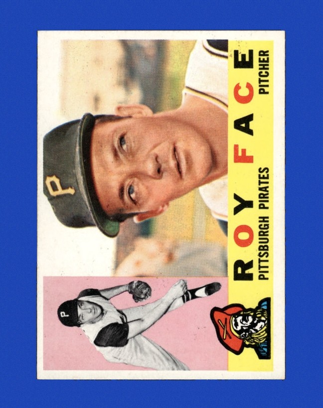 1960 Topps Set-Break # 20 Roy Face NR-MINT *GMCARDS*
