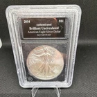 Bradford exchange U.S. Mint American Eagle 2014 1 oz Silver Dollar .999