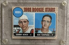 1968 Topps - 1968 Rookie Stars Johnny Bench, Ron Tompkins #247  (RC)