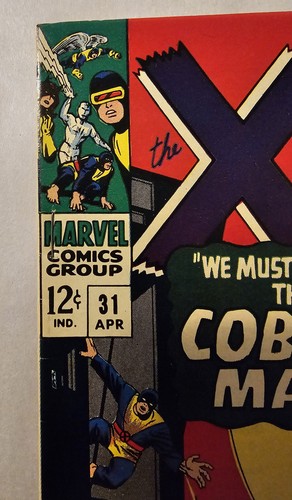 The X-Men #31-Marvel Comics April 1967-1st Appearance of the Cobalt Man Nice!! - Picture 19 of 23