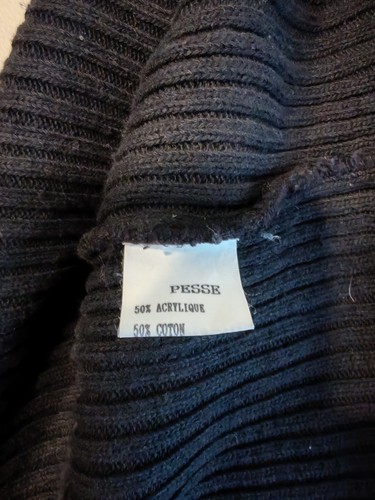 Suéter Commando De Colección Tejido Acanalado Para Hombres Mediano Negro Ejército Táctico Way Side - Imagen 10 de 11