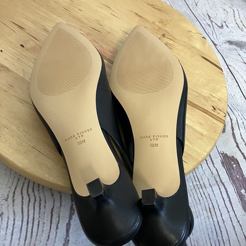 Zapatos Marc Fisher LTD Mujer Talla 10 Posey Punta Punta Eslinga Bomba Tacón Gatito. - Imagen 8 de 10