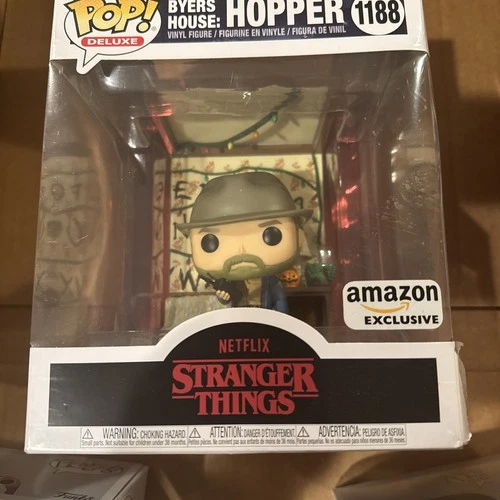 Funko Stranger Things Hopper Byers House #1188 Pop! Tear On Box