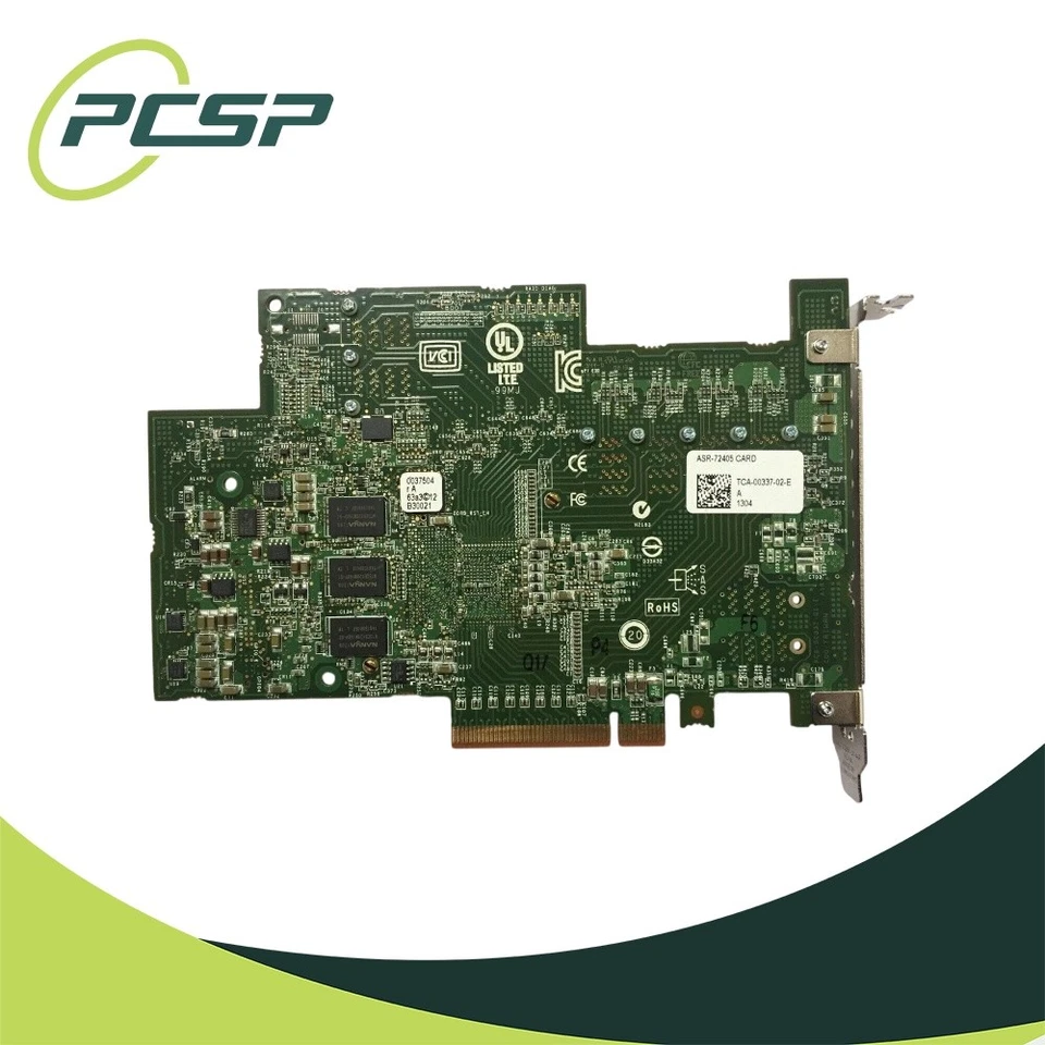 Adaptec ASR-72405 24-Port RAID Controller 6Gb/s SAS/SATA PCIe Gen3 x8 1GB Cache - Image 3 of 4