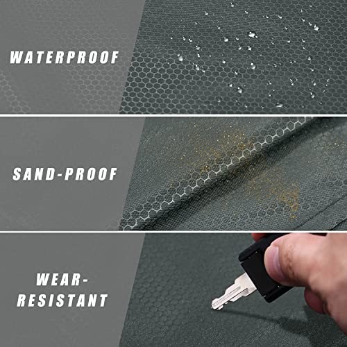 Beach Blanket Picnic Blanket, 43" x 63" SandProof Waterproof Outdoor Pocket - Picture 4 of 8