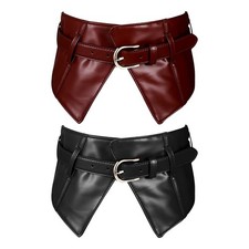 Womens Vintage Stretch Wide Waist Belt For Layering with Coats Jeans Dresses