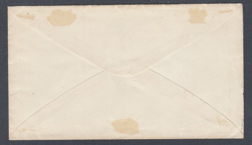 US Sc 63 on 1861 cover, 25mm black BURLINGTON, VT cds ties 1c blue Franklin - Picture 2 of 2