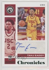 2021 Panini Chronicles Draft Picks Rookie Signatures Green Tahj Eaddy Auto 0a3