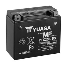Yuasa YTX20L-BS Batterie AGM 12V 18AH CP - Ei...