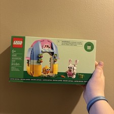 NEW LEGO SPRING GARDEN HOUSE SET 40682 easter bunny rabbit chick gwp basket