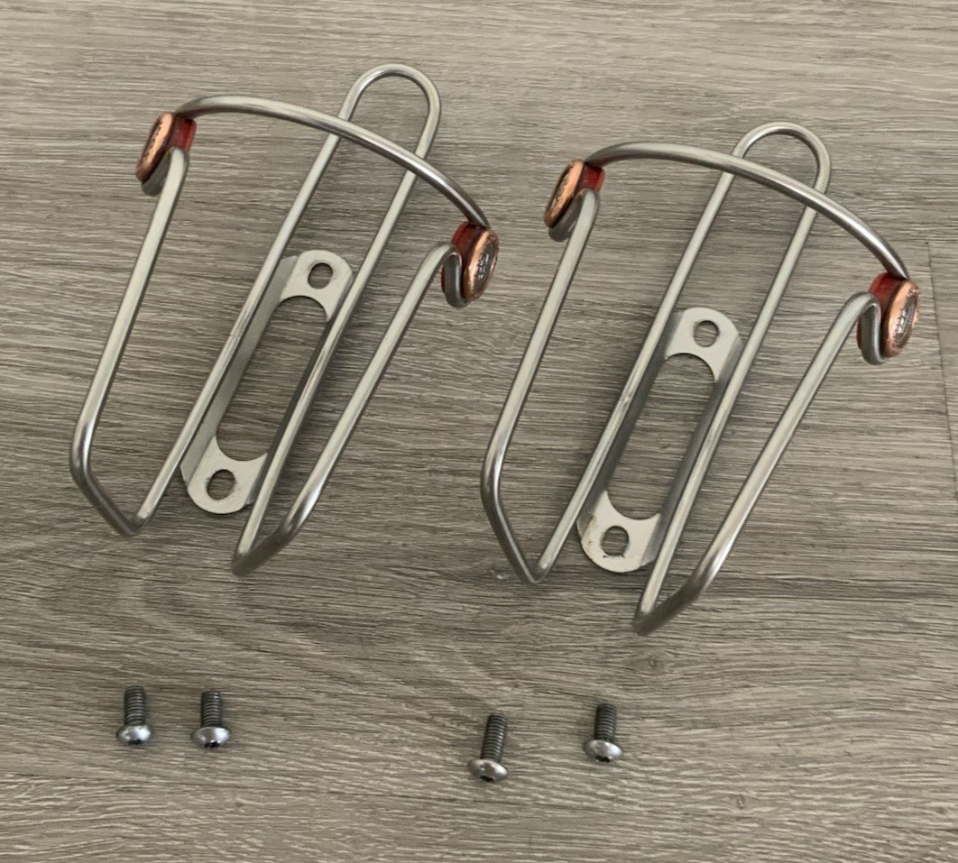 Cages (2) Hollow Steel 98 Grams