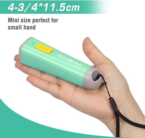 EverBrite Kid Flashlight Mini LED Pocket Pen Light Plastic Torch w/AAA Battery - Picture 6 of 24