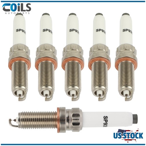 6x Iridium & Platinum Spark Plugs For Porsche Cayenne 2.9L Audi A6 allroad 3.0L - Picture 1 of 6