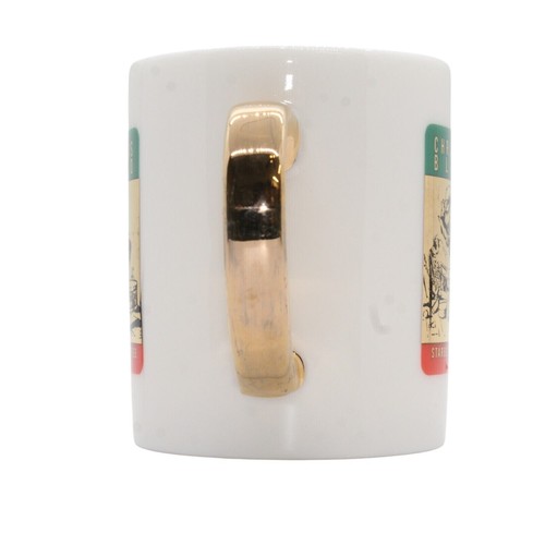 Taza de café Starbucks mezcla de Navidad taza de café mango pintado de oro - Imagen 4 de 7