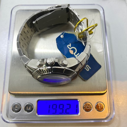SECTOR,QUARTZ,CHRONO,DATE,SILVER DIAL,SWISS MADE,WR 100M,NEWOLDSTOCK,FREE SHIP. - Picture 17 of 18