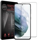 2x Feuille à Portée de Main pour Samsung Galaxy S21 Film Verre Affichage Housse