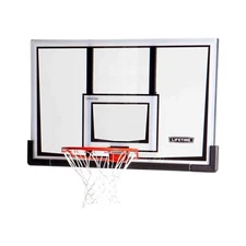 Lifetime 90087 52-Inch Basketball Polycarbonate Backboard Slam-It Rim Net Combo