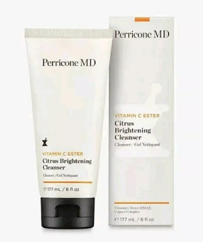 Perricone MD Vitamin C Ester Citrus Brightening Cleanser 177ml *NEW IN BOX* - Picture 2 of 5