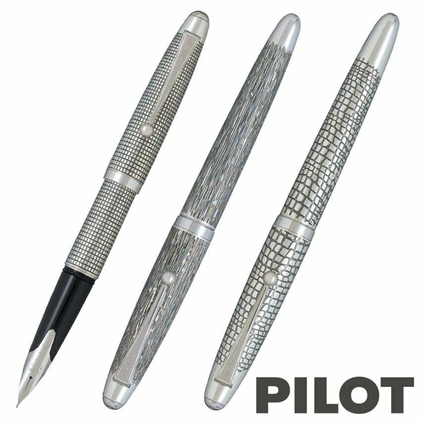 極美品　PILOT silvern 万年筆　つむぎ 字幅F 楽天市場】パイロット 万年筆 つむぎ シルバーン FK-5MS-TU-F FK-5MS