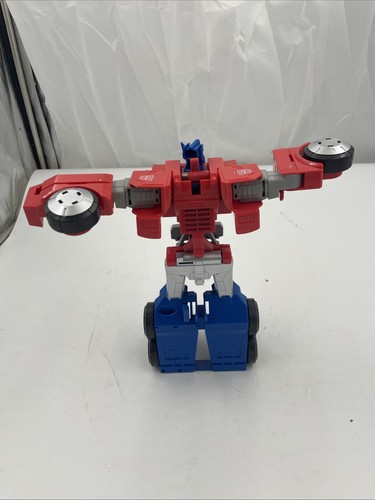 Optimus Prime Transformers Cyberverse Adventures Dinobots Unite Roll N’ Change - Picture 2 of 4