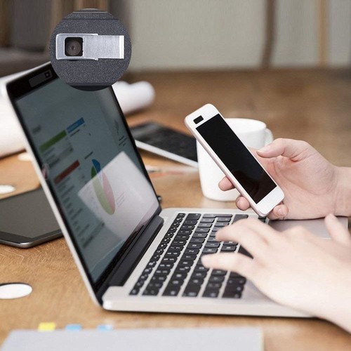 Metal Webcam Cover Aufkleber der Kamera For Laptop Smartphone Computer - Bild 10 von 22