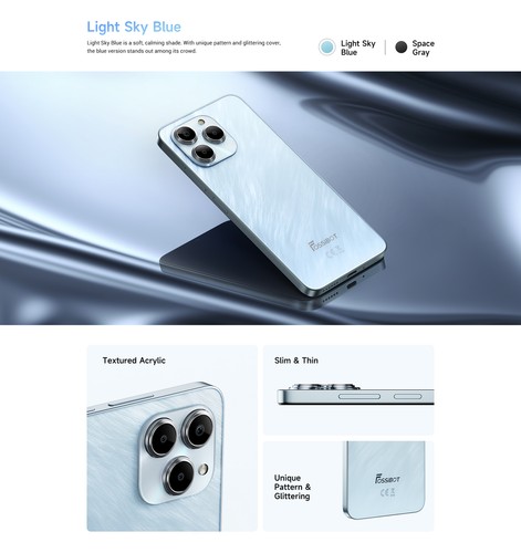 FOSSiBOT S2 Smartphone Handy Ohne Vertrag 20GB+256GB 6,72 Zoll 4G Dual SIM 50MP - Bild 12 von 33