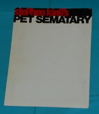 original Stephen King's PET SEMATARY PRESS KIT