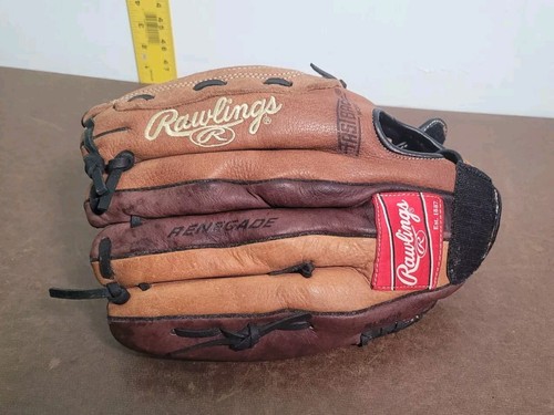 Guante de béisbol Rawlings Renegade R125 12,5" lanzador derecho con carcasa de cuero - Imagen 6 de 10