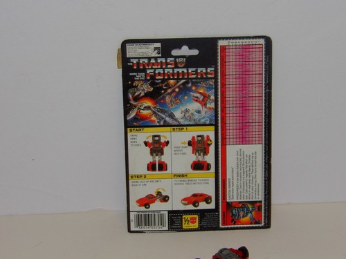 TRANSFORMERS G1 WINDCHARGER WITH MINISPIES FILECARD COMPLETE VINTAGE ORIGINAL - Picture 5 of 5