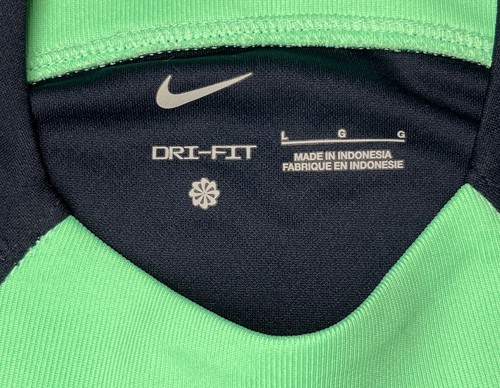Mens Size Large Nike Australia Blue Away Stadium Soccer Football Jersey New - Picture 4 of 9