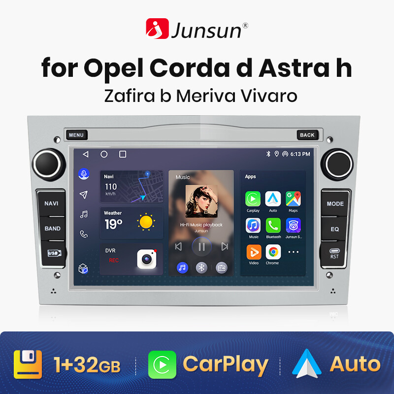 32GB Navigation Carplay Android 13 Autoradio Für Opel Astra H Corsa CD Zafira B