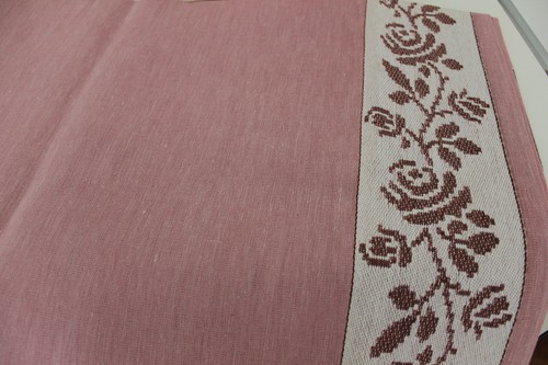 NEU Proflax Qualitäts Tischwäsche Tischdecke 130 x 160 rose rosa versiegelt OVP - Bild 4 von 9