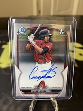 2023 Bowman Chrome Cristofer Torin Prospect Autographs Auto Rc #CPA-CT