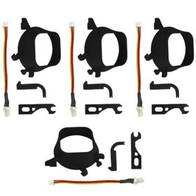 4PC 3D Print Mount Mod Kit With Latch & Cable Adapter For SEGA Dreamcast Noctua