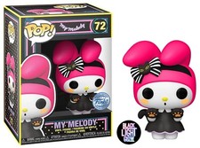 Funko Pop! Edición especial*¡Luz negra brillante!*My Melody*N° 72*Hello Kitty*NUEVO*EMBALAJE ORIGINAL