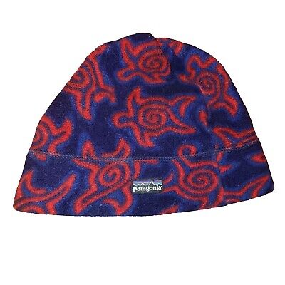 Vintage PATAGONIA Synchilla 1996 Zen Turtle Skull Cap Beanie Vintage PATAGONIA Synchilla 1996 Zen Turtle Skull Cap Beanie