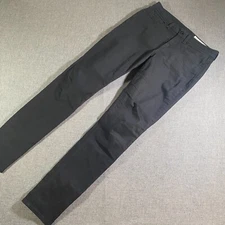 Rag Bone Cate Ankle Skinny Jeans Womens Size 26 Black Stretch Denim Mid-RIse