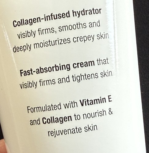 NEW SEALED Advanced Clinicals Crepey Skin, Wrinkle Smoothing Cream, 8 fl oz - Picture 2 of 9
