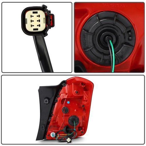 Left Driver LH Side LED Tail Light Red Brake Lamp For 2017-2022 Chevrolet Trax - Picture 10 of 10