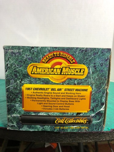 Chevrolet Bel Air Street 1957 American Muscle máquina 1/18 nuevo en caja - Imagen 5 de 6