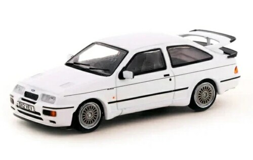 TARMAC 1/64 1989 FORD SIERRA RS5000 COSWORTH WHITE T64R-058-WHT - Picture 1 of 1