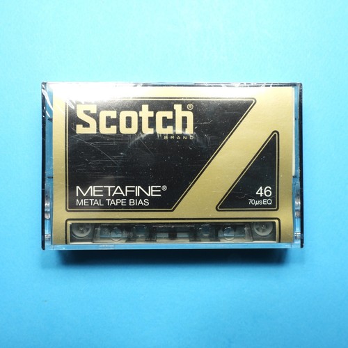 🔴 10x SCOTCH METAFINE C-46 * IEC IV Type 4 * Cassettes Kassetten *SEALED* 1980 - Zdjęcie 5 z 6