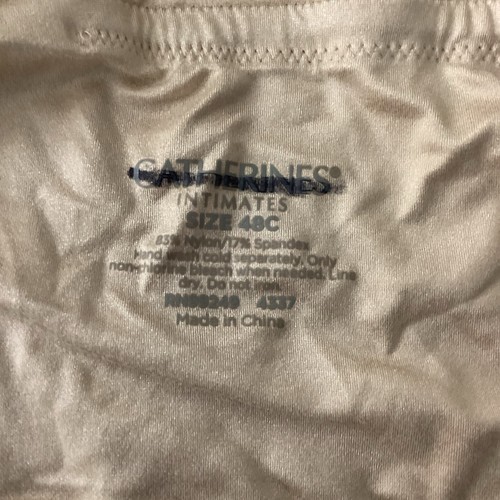 48C Catherines Mikrofaser vorne geschlossen kabellos beige T-Shirt-BH Übergröße neu ohne Etikett - Bild 8 von 9
