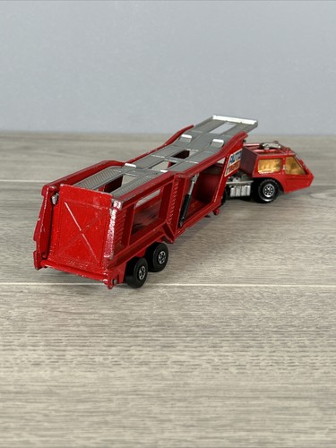 Matchbox Auto Transporter Car K-10 Super Kings 1976 Superkings Vintage Diecast - Picture 4 of 8