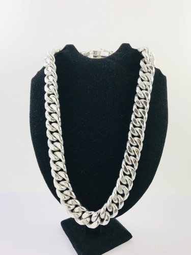 Prachtvolle Taxco, Mexikanische 925 Sterling Silber Panzerkette Halskette. 800g, 25,5" - Bild 1 von 16