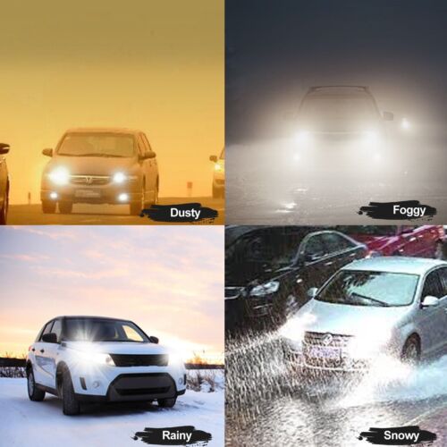 4x faros LED + bombillas antiniebla H13+H10 para Jeep Liberty utilitario 4 puertas 2008-2012 - Imagen 3 de 12