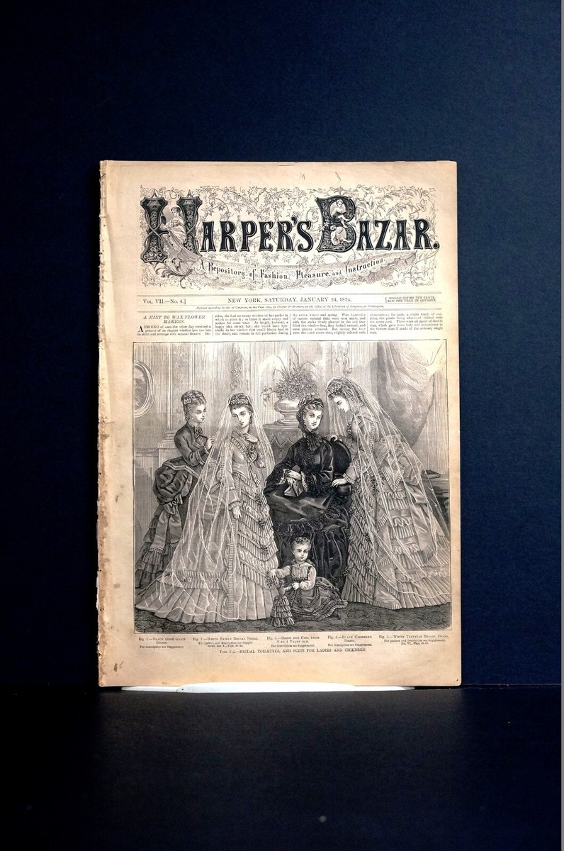 【超貴重】ファッション雑誌_HARPER'S Bazaar （洋書）1954年版 超貴重】ファッション雑誌_HARPER'S Bazaar （洋書）1954年版
